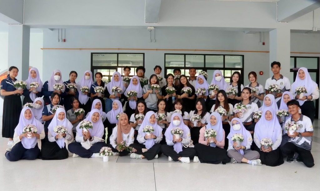 อบรมการจัดดอกไม้